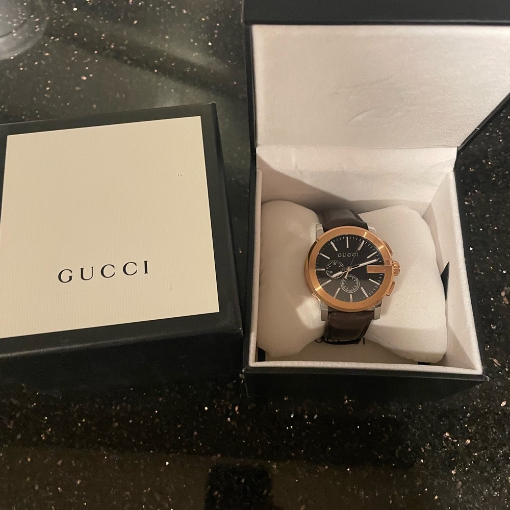 Gucci chronograph watch